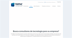 Desktop Screenshot of mattarconsulting.com